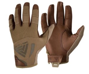 Rękawice taktyczne - Direct Action Hard Gloves LEATHER - Coyote Brown