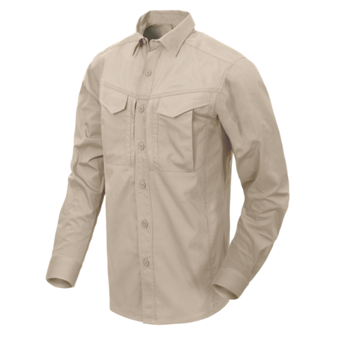 Koszula DEFENDER Mk2 long sleeve Helikon-Tex PolyCotton Ripstop - Khaki