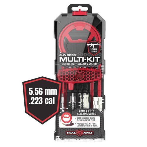 Real Avid Gun Boss Multi-Kit - Zestaw narzędzi do czyszczenia broni .223 / 5.56 mm