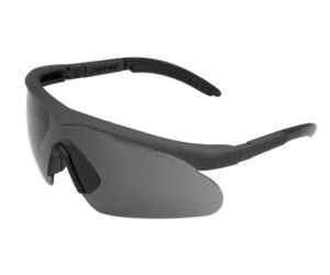 Swiss Eye - Okulary strzeleckie Raptor z zestawem wizjerów - Czarne