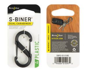 Karabińczyk plastikowy Nite Ize S-Biner #2 Black