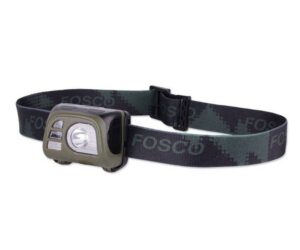 Latarka czołowa Tactical Headlamp - 140 lumenów - FOSCO - ZIELONY