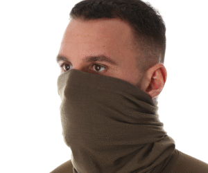 Brubeck - Komin wełniany RANGER WOOL Merino - khaki