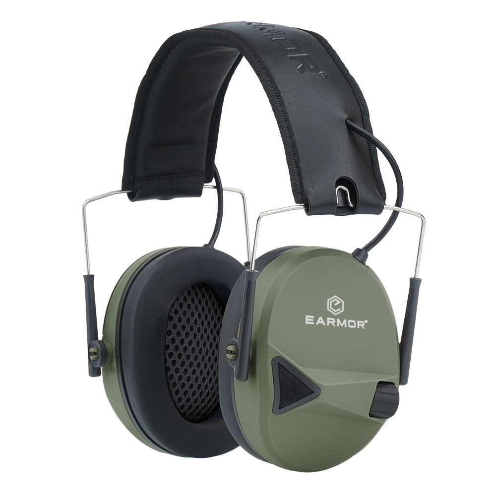 Aktywne ochronniki słuchu EARMOR M30 - Foliage Green