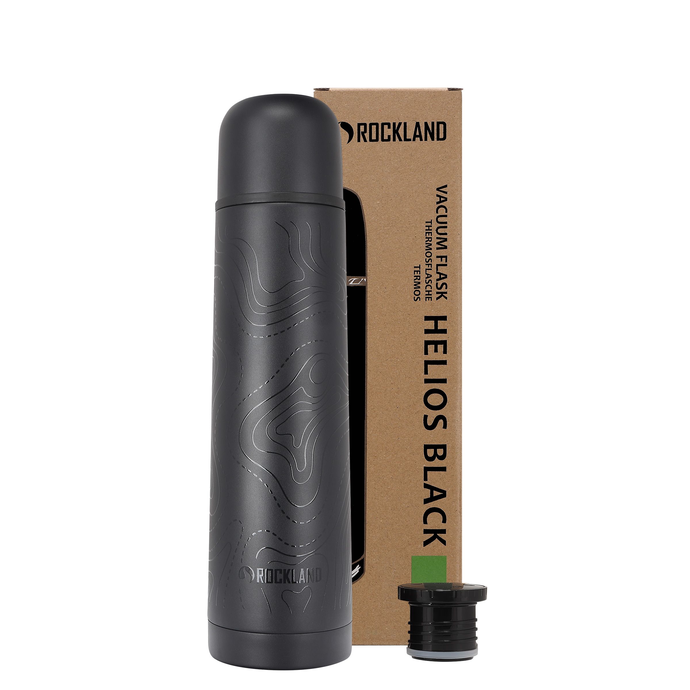 Termos HELIOS BLACK PRINT 750 ML - ROCKLAND