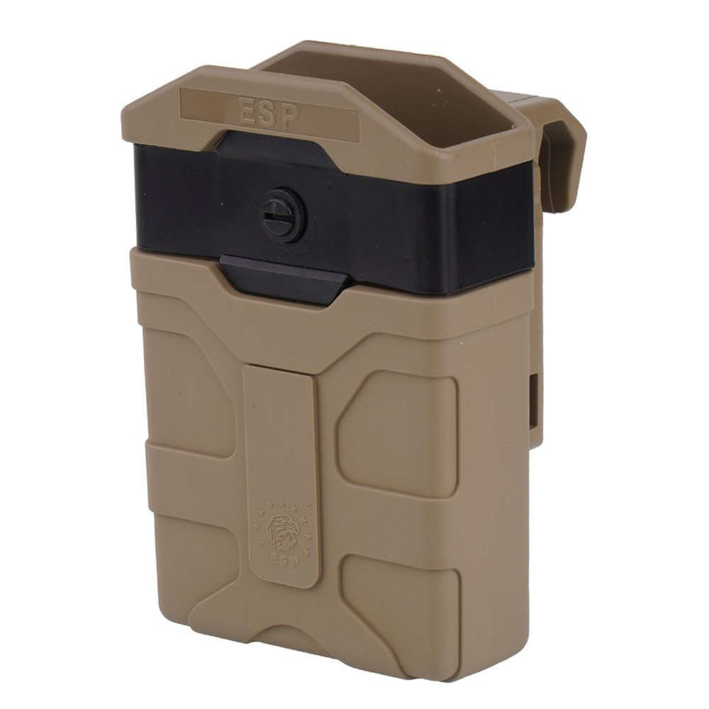 ESP - ŁADOWNICA OBROTOWA AR 5.56 MONTAŻ ZACISKANY DO PASA UBC-01 - KHAKI